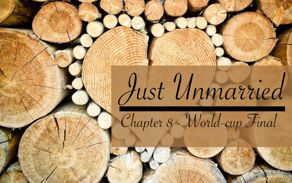 Just Unmarried, Chapter 8 - World-Cup Final. Writer - Vikas Bharti