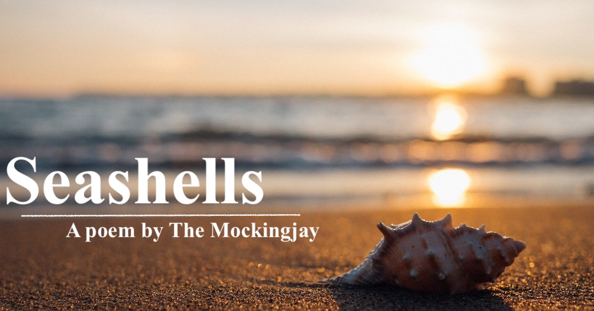 Seashells | A poem by The Mockingjay | poem on memories